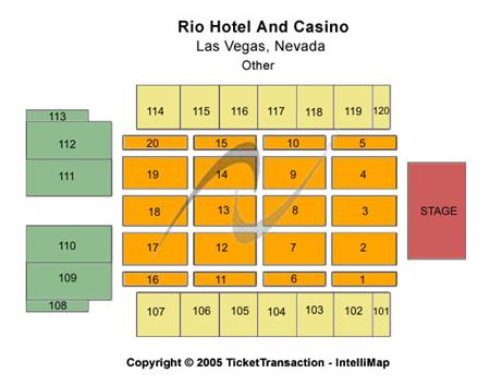 Brasilia Hall at Rio Las Vegas