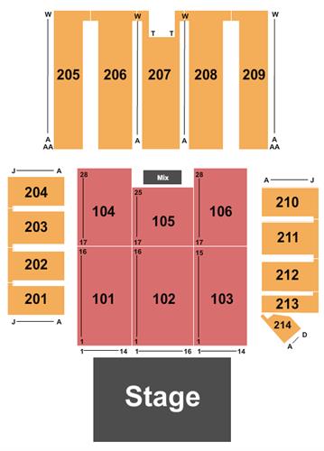 Bridge View Center Expo Hall