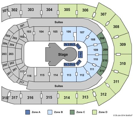 Budweiser Gardens Tickets and Budweiser Gardens Seating Chart - Buy ...