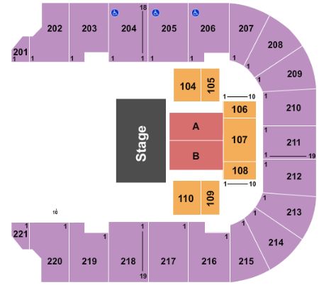 BancorpSouth Arena Tickets and BancorpSouth Arena Seating Chart - Buy ...