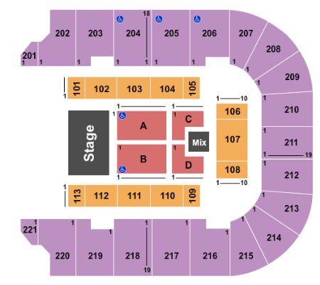 BancorpSouth Arena Tickets and BancorpSouth Arena Seating Chart - Buy ...