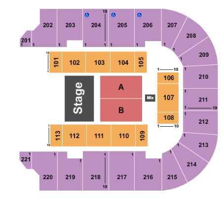 BancorpSouth Arena Tickets and BancorpSouth Arena Seating Chart - Buy ...