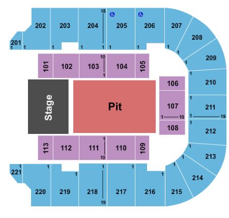 BancorpSouth Arena Tickets and BancorpSouth Arena Seating Chart - Buy ...