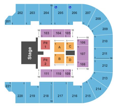 BancorpSouth Arena Tickets and BancorpSouth Arena Seating Chart - Buy ...