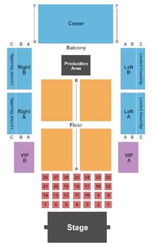 Horseshoe Casino Elizabeth Indiana Seating Chart