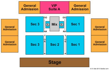 Horseshoe Casino Elizabeth Indiana Seating Chart