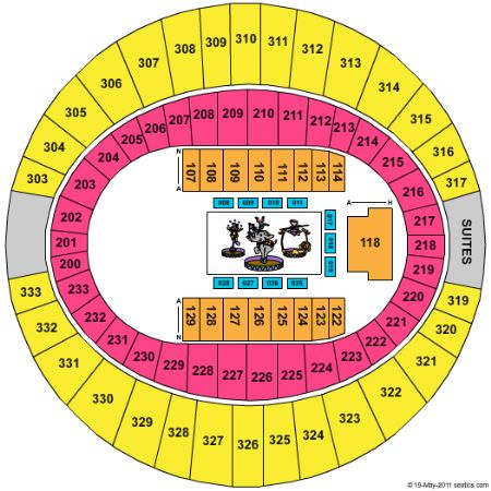 Cajundome Tickets and Cajundome Seating Chart - Buy Cajundome Lafayette ...