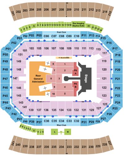 The Rolling Stones Orlando Tickets - Section 133 Row DD - 6/3/2024 ...