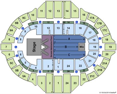 Carver Arena At Peoria Civic Center