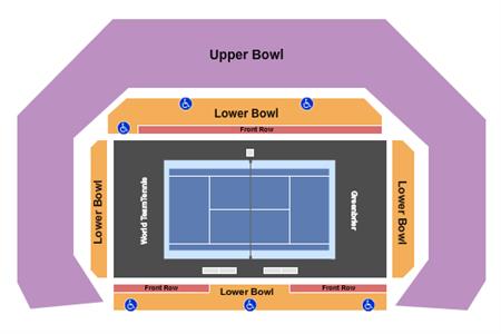 Center Court at Creekside Stadium - The Greenbrier America's Resort