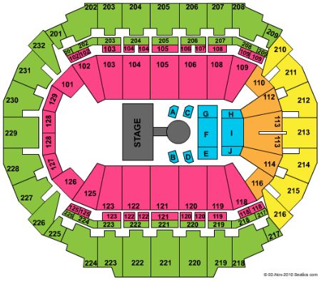 CenturyLink Center Omaha Tickets and CenturyLink Center Omaha Seating ...