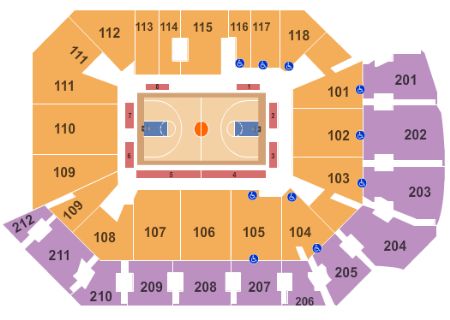 UCF Arena Tickets and UCF Arena Seating Chart - Buy UCF Arena Orlando ...