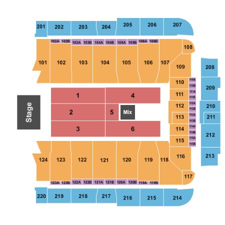 Fall Out Boy & Jimmy Eat World Baltimore Tickets - Section 216 Row K ...