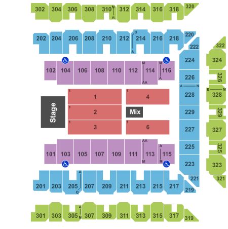 Royal Farms Arena Tickets and Royal Farms Arena Seating Chart - Buy ...