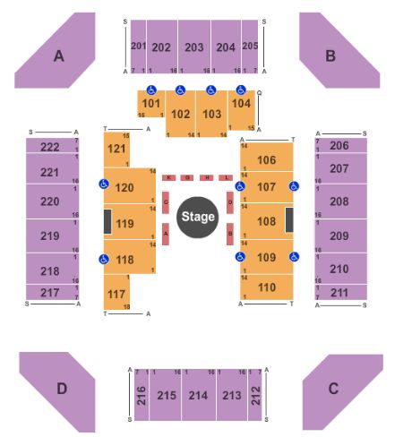 CFSB Center Tickets and CFSB Center Seating Chart - Buy CFSB Center ...