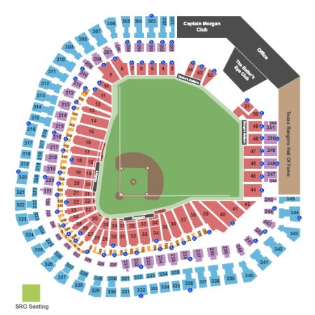 Rangers Ballpark In Arlington Tickets and Rangers Ballpark In Arlington ...