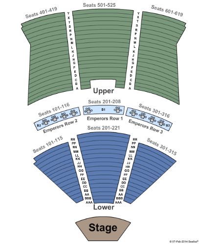 Circus Maximus Theater at Caesars Atlantic City Tickets and Circus ...