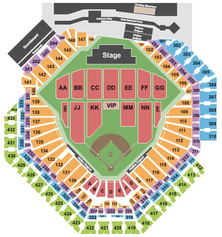 Citizens Bank Park Tickets and Citizens Bank Park Seating Chart - Buy ...