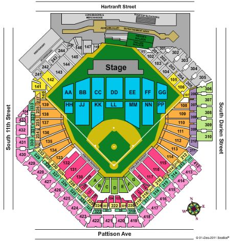 Citizens Bank Park Tickets and Citizens Bank Park Seating Chart - Buy ...