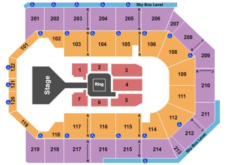 Citizens Bank Stadium Map