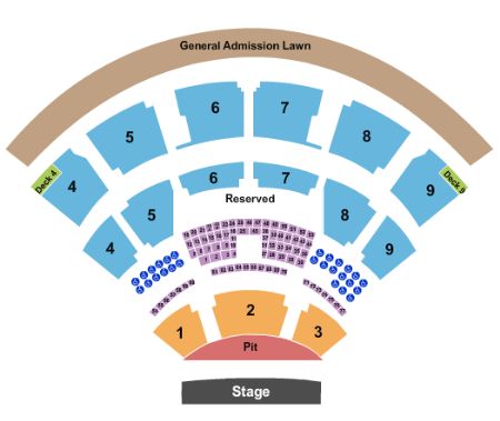 Walnut Creek Amphitheatre Tickets and Walnut Creek Amphitheatre Seating ...