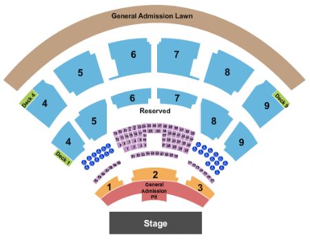 Walnut Creek Amphitheatre Tickets and Walnut Creek Amphitheatre Seating ...