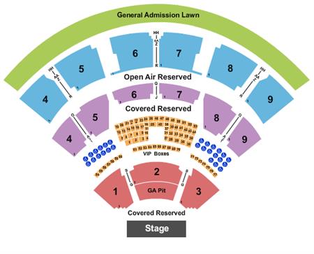 Coastal Credit Union Music Park at Walnut Creek