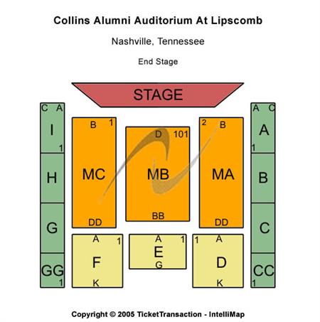 Collins Alumni Auditorium At Lipscomb