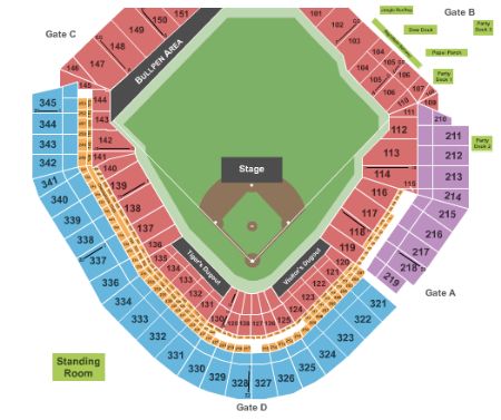 Comerica Park Tickets and Comerica Park Seating Chart - Buy Comerica ...