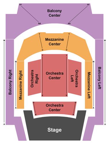 Concert Hall at Illinois State University Center For The Performing Arts