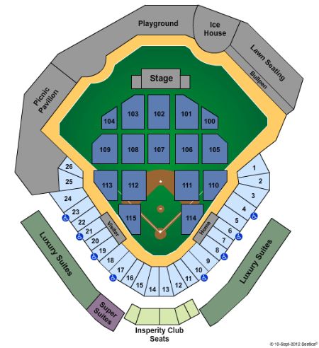 Constellation Field Tickets and Constellation Field Seating Chart - Buy ...