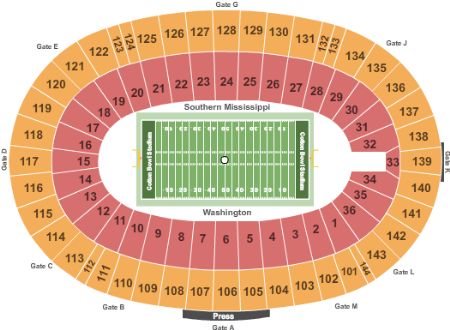 Cotton Bowl Stadium Tickets and Cotton Bowl Stadium Seating Chart - Buy ...