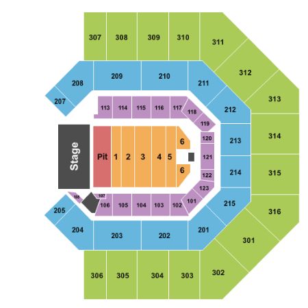 Credit One Stadium Tickets and Credit One Stadium Seating Chart - Buy ...