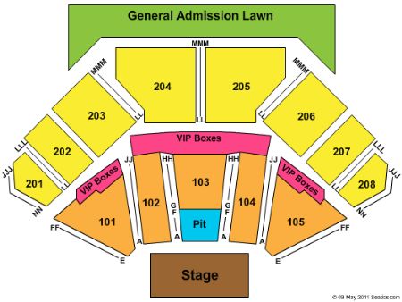 First Midwest Bank Amphitheatre Tickets and First Midwest Bank ...