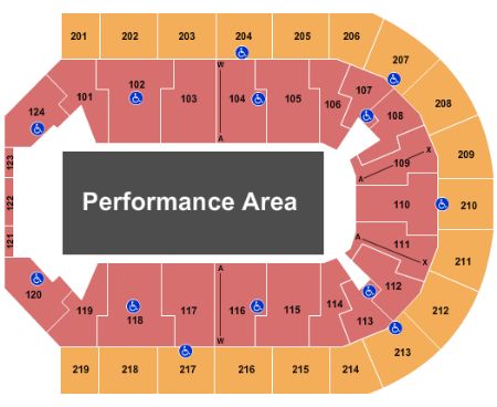 Denny Sanford Premier Center Seating Chart Basketball | Cabinets Matttroy