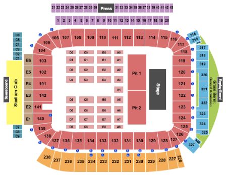 Breakdown Of The Stubhub Center Seating Chart