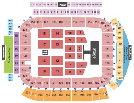 Breakdown Of The Stubhub Center Seating Chart