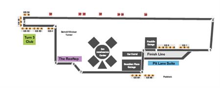 Downtown Detroit Street Circuit