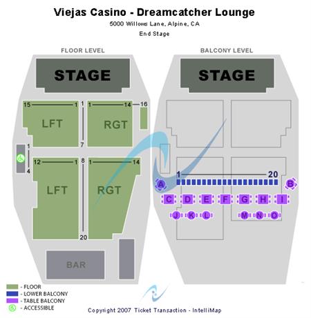 Dreamcatcher Lounge at Viejas Casino & Resort
