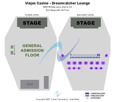 Dreamcatcher Lounge at Viejas Casino & Resort