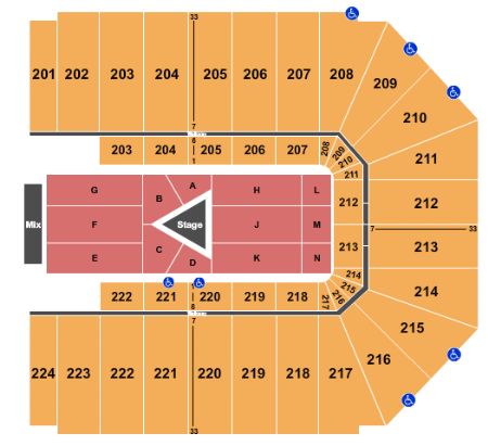 EJ Nutter Center Tickets and EJ Nutter Center Seating Chart - Buy EJ ...