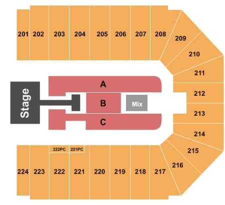 EJ Nutter Center Tickets and EJ Nutter Center Seating Chart - Buy EJ ...