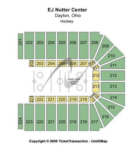 EJ Nutter Center Tickets and EJ Nutter Center Seating Chart - Buy EJ