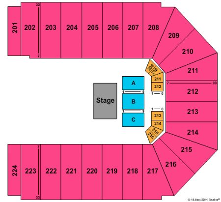 EJ Nutter Center Tickets and EJ Nutter Center Seating Chart - Buy EJ ...