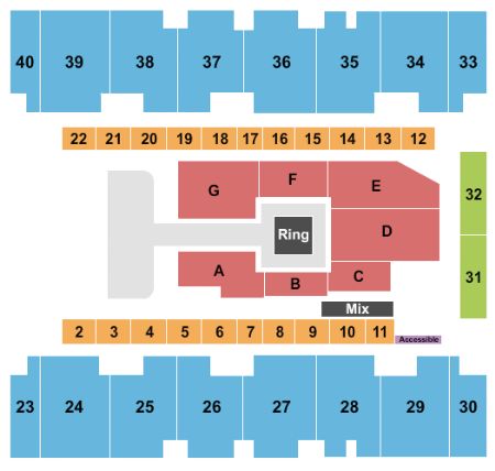 El Paso County Coliseum Tickets and El Paso County Coliseum Seating ...