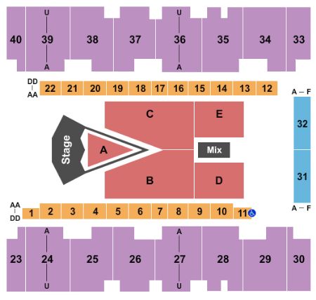 El Paso County Coliseum Tickets and El Paso County Coliseum Seating ...