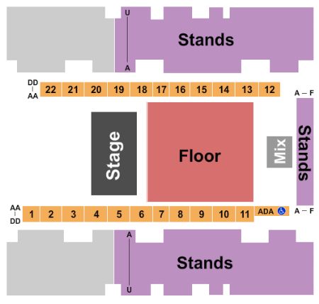 El Paso County Coliseum Tickets and El Paso County Coliseum Seating ...