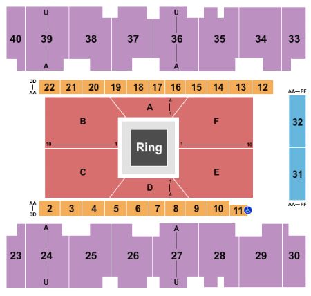 El Paso County Coliseum Tickets and El Paso County Coliseum Seating ...