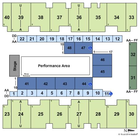 El Paso County Coliseum Tickets and El Paso County Coliseum Seating ...