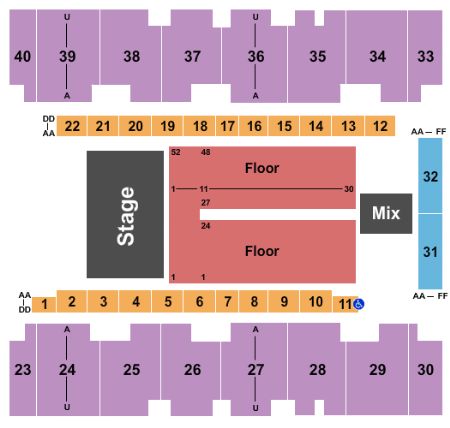 El Paso County Coliseum Tickets and El Paso County Coliseum Seating ...